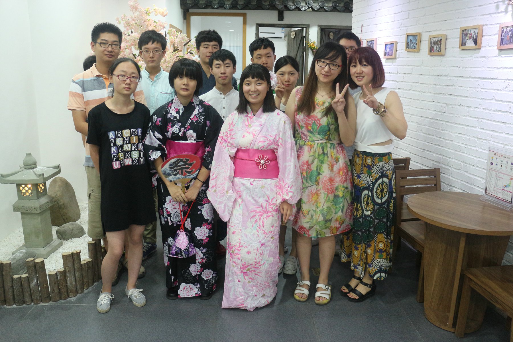 日语初级班毕业照