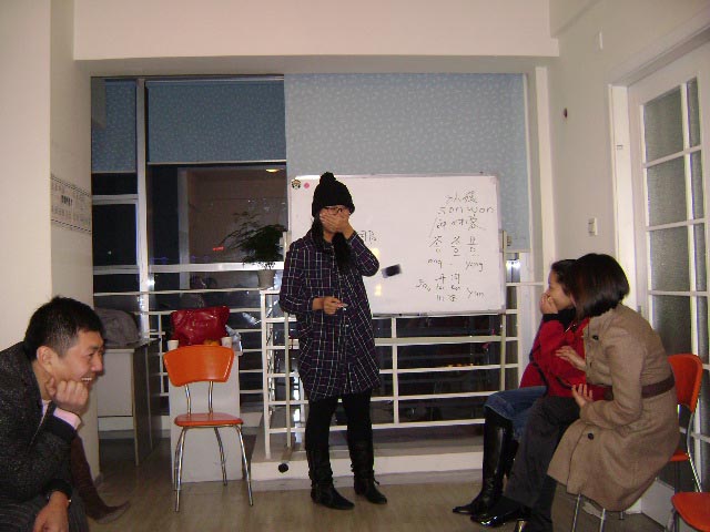 【法亚小语种】举办韩语角活动