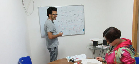 【法亚小语种】阿拉伯语外教VIP上课进行时！