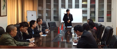 【法亚小语种】中国石油川庆公司俄语课堂开课现场