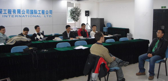 第二期中石油川庆公司西语培训现场